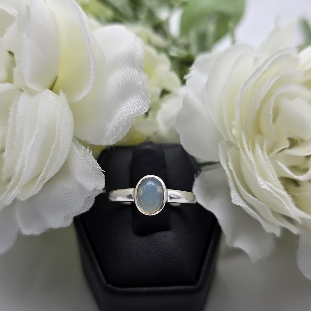 🥰 GENTLE OPAL STERLING SILVER RING